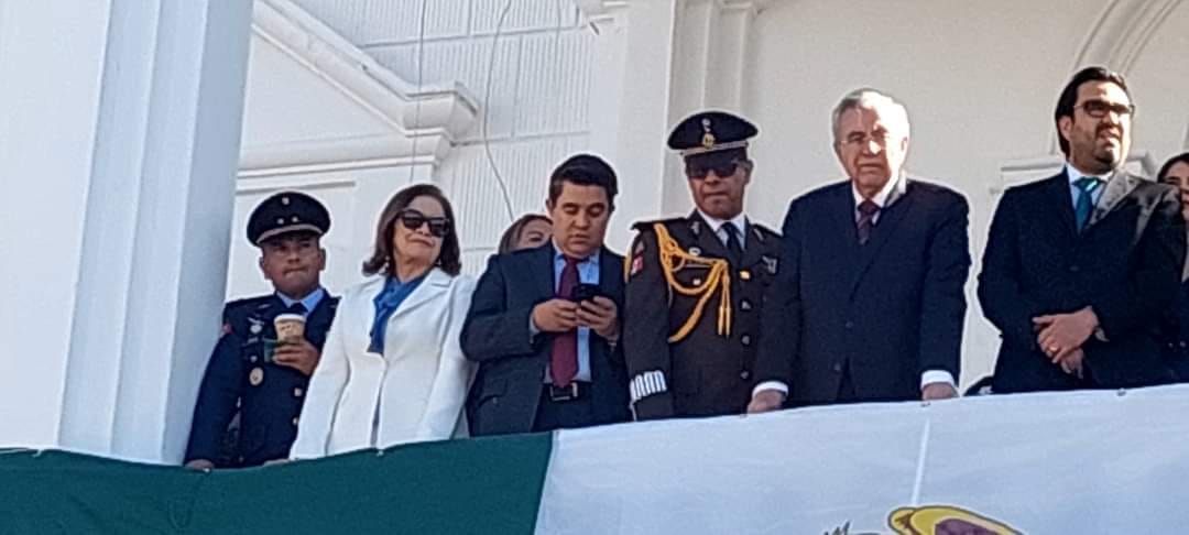 La Fiscal General del Estado, Sara Bruna Quiñónez Estrada, presente con autorida La Fiscal General del Estado, Sara Bruna Quiñónez Estrada, presente con autorida