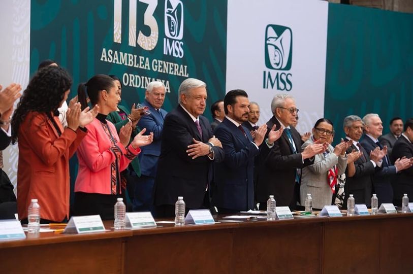 Rocha asiste a CXIII Asamblea General Ordinaria IMSS Rocha asiste a CXIII Asamblea General Ordinaria IMSS