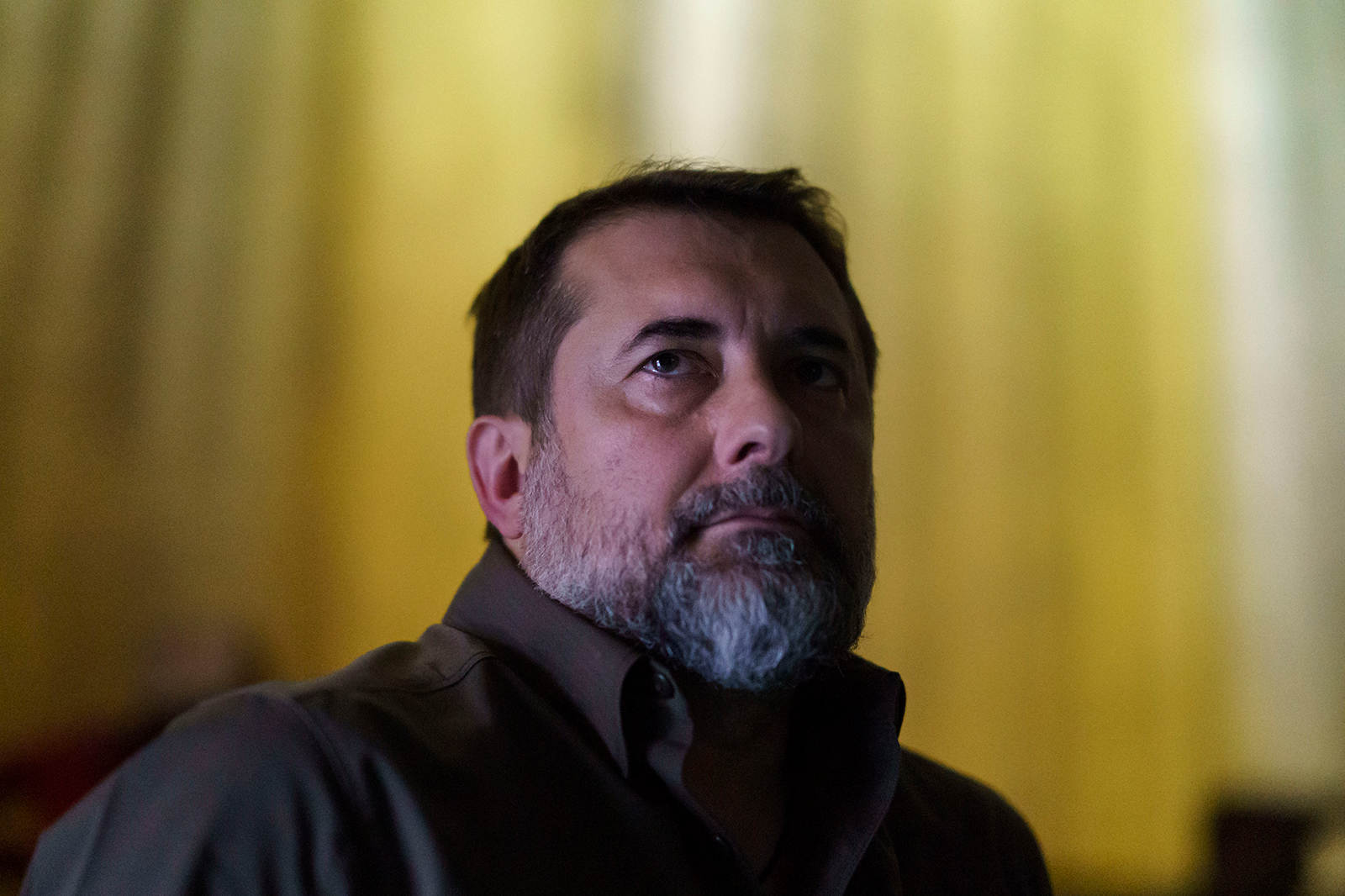 Serhiy Hayday, jefe de la administración militar regional de Lugansk, en Dnipro el 17 de agosto.