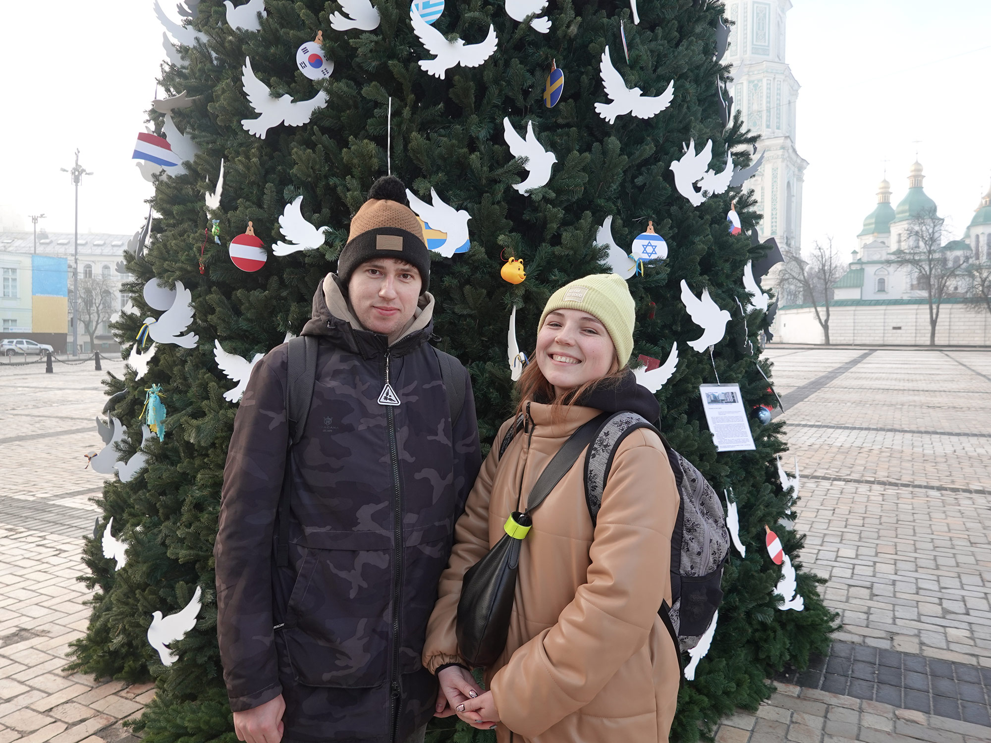 Yurii Nagotnuk y Dariya Chesnokova.