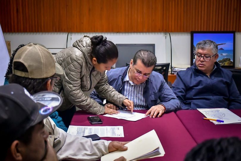 *Vecinos de la invasión Acantos logran acuerdo para trabajar en coordinación con *Vecinos de la invasión Acantos logran acuerdo para trabajar en coordinación con