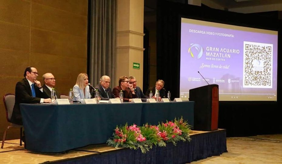 Presentan en la CDMX, el Gran Acuario Mazatlán Mar de Cortés Presentan en la CDMX, el Gran Acuario Mazatlán Mar de Cortés