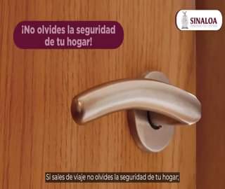 SI SALES DE VIAJE NO OLVIDES LA SEGURIDAD DE TU HOGAR