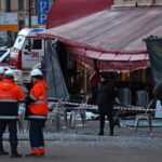 Video muestra momento de explosión mortal en café en Rusia