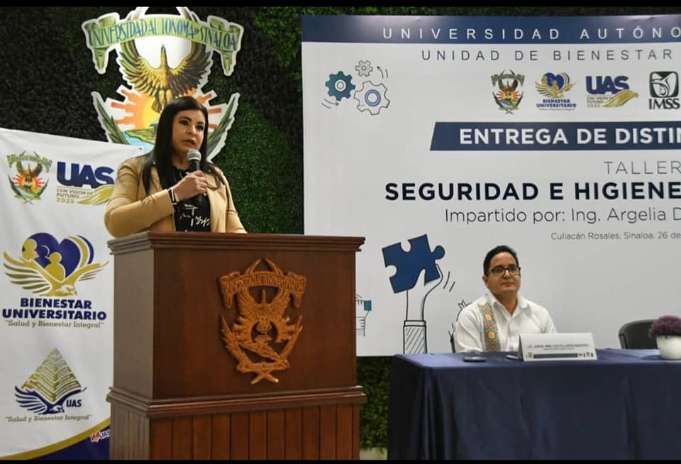 Recibe la UAS el Distintivo ELSSA por las acciones en pro del bienestar de los t Recibe la UAS el Distintivo ELSSA por las acciones en pro del bienestar de los t