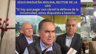 «SI HAY QUE PAGAR CO CÁRCEL LA DEFENSA DE LA UNIVERSIDAD, ESTOY DISPUESTO A HACE