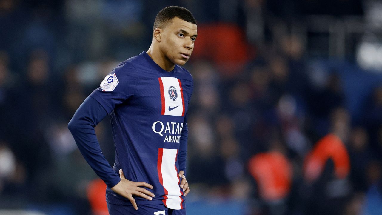 Kylian Mbappé tampoco pudo hacer nada para evitar la derrota.