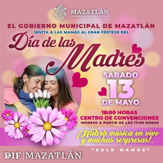 *Edgar González invita a mamás Mazatlecas a festejar su día.* *Edgar González invita a mamás Mazatlecas a festejar su día.*