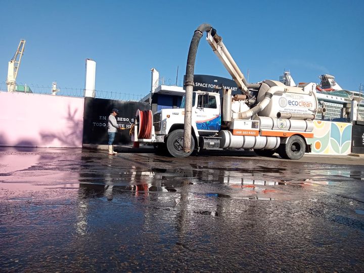 *Falla eléctrica en Cárcamo 7 Sur, causa derrame en Emilio Barragán* *Falla eléctrica en Cárcamo 7 Sur, causa derrame en Emilio Barragán*