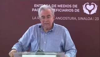 El Sr. Gobernador Rubén Rocha, truena de nuevo contra los periodistas. Muy enoja