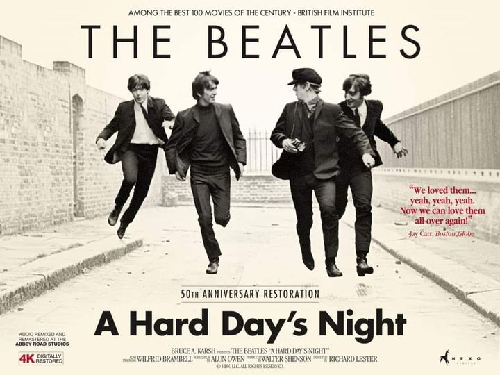 LOS BEATLES EN ACCIÓN, ESTE SÁBADO 24 EN EL CINEMATOGRÁFO DE MAZATLÁN LOS BEATLES EN ACCIÓN, ESTE SÁBADO 24 EN EL CINEMATOGRÁFO DE MAZATLÁN