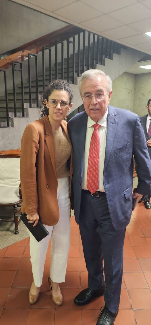 Ante el presidente López Obrador, plantea Rocha asuntos de salud y educación par