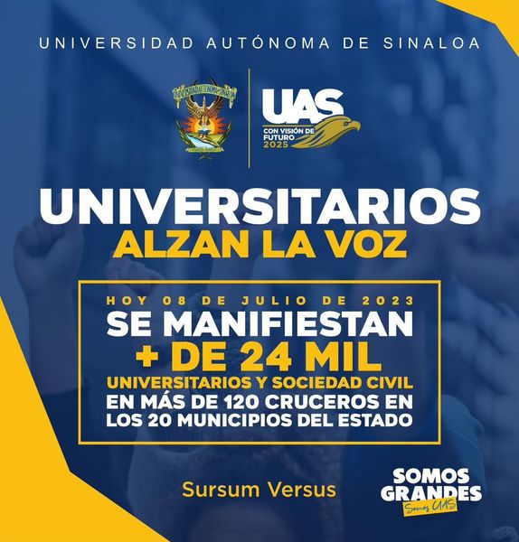 Como parte del Plan de Acción para la defensa de la Autonomía Universitaria, enc