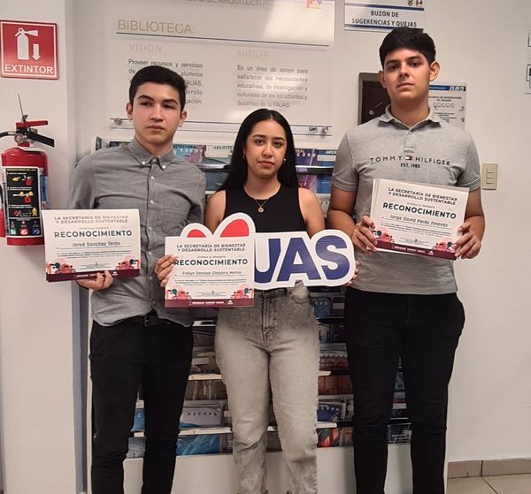 Estudiantes de Arquitectura ponen el alto el nombre de la UAS; ganan concurso es