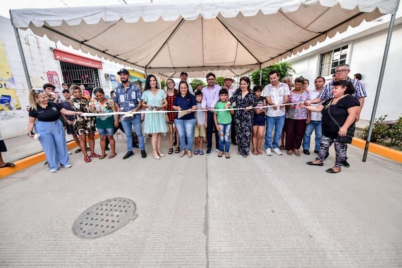 *Mejora el acceso y tránsito para cientos de ciudadanos por pavimentación de la