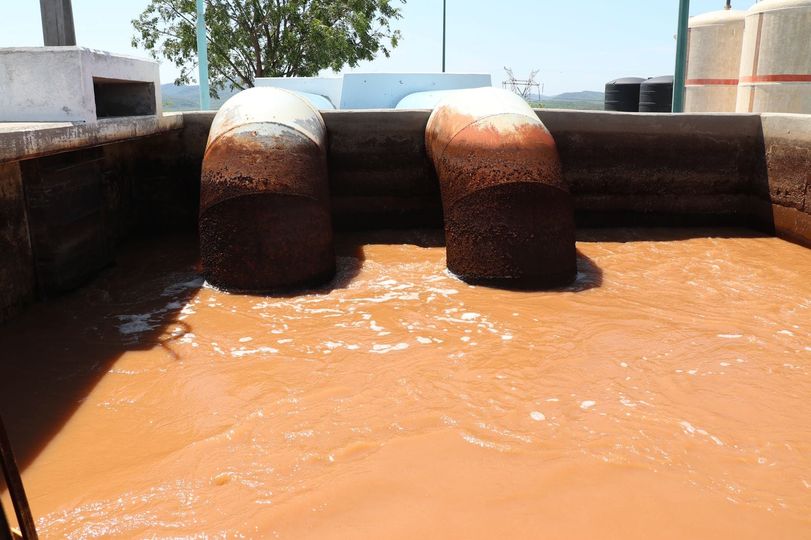 *Por turbidez en el canal de arribo, baja potabilización en Los Horcones*
