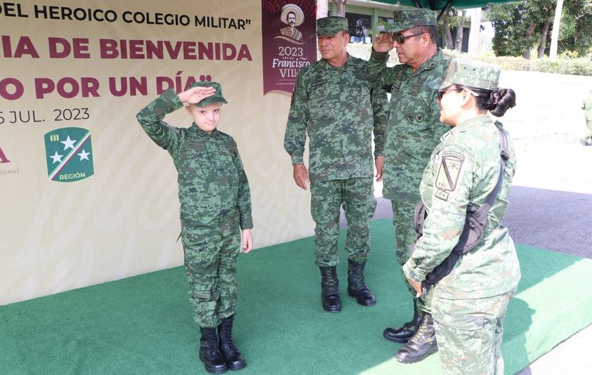 *Reconoce Sedena a Bruno Israel Lizárraga como Soldado Honorario del Ejército Me