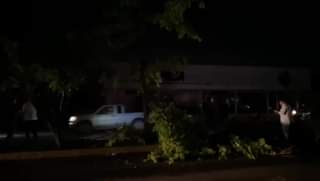 Recorrido lluvia la noche de ayer sábado en mazatlán