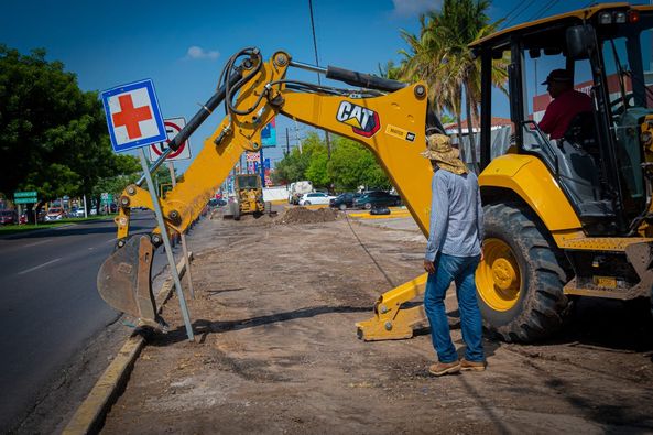 *Reencarpetan vialidades aledañas al Hospital Psiquiátrico de Sinaloa y diversos