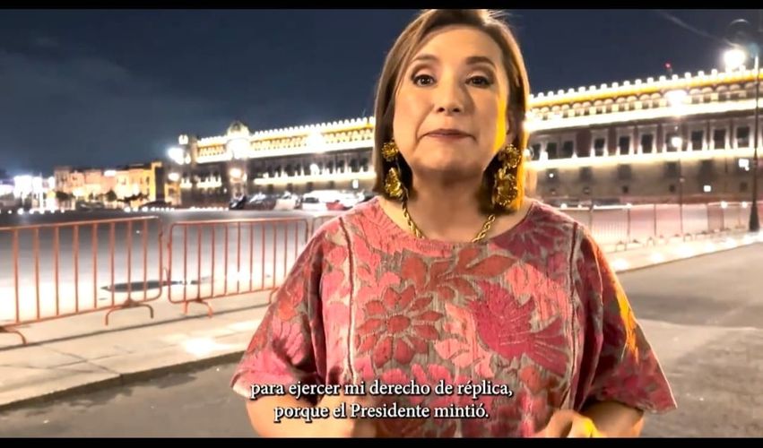 Xóchitl Gálvez denunciará a AMLO por atacarla en las mañaneras: no le tengo mied