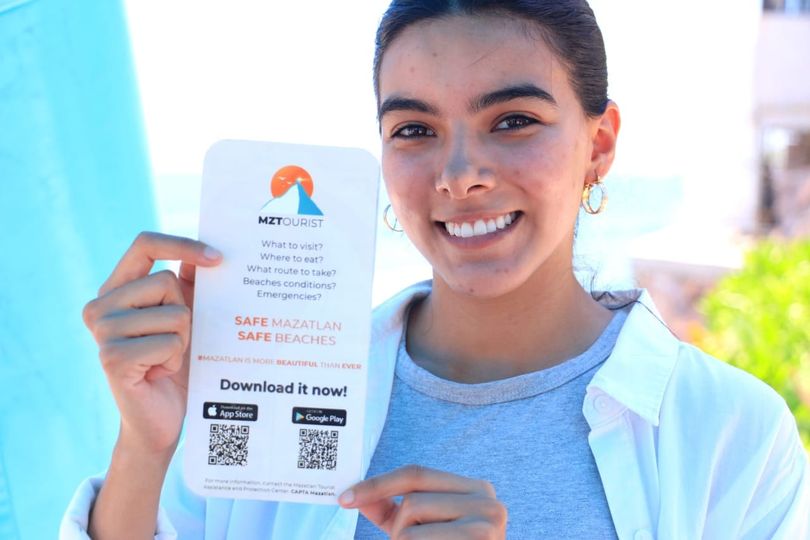 *¡Cerca del turista! Instala CAPTA módulo de atención en el paseo costero.*