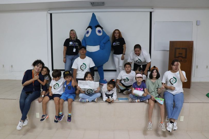 *Brinda JUMAPAM plática a niños que acuden a cursos en el CIAD*