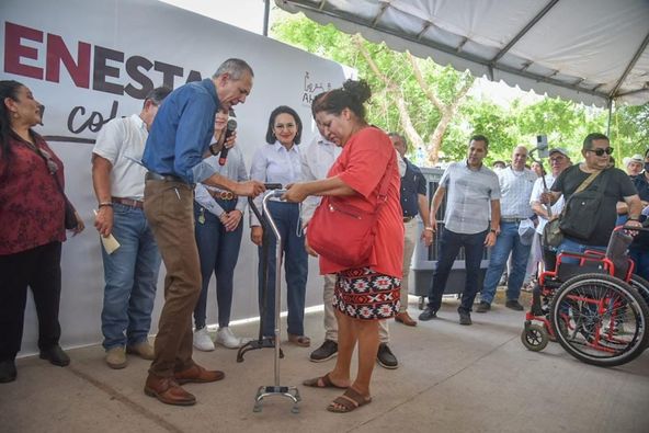 “Gracias al Alcalde Vargas Landeros por cumplir con un Gobierno parejo para todo