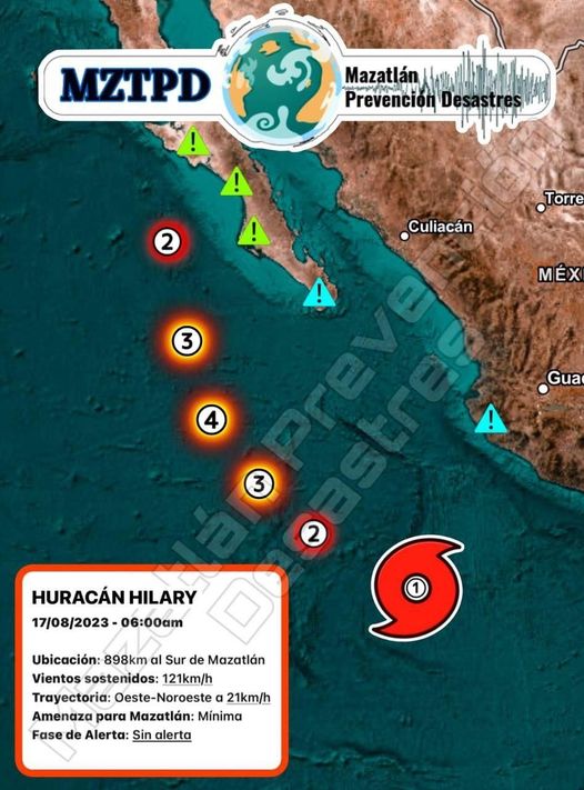 Huracán Hilary Huracán Hilary