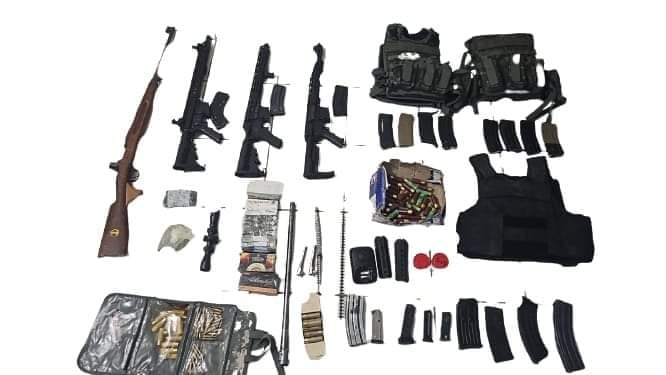 Policía Estatal Preventiva recupera vehículo con reporte de robo en EUA y armame