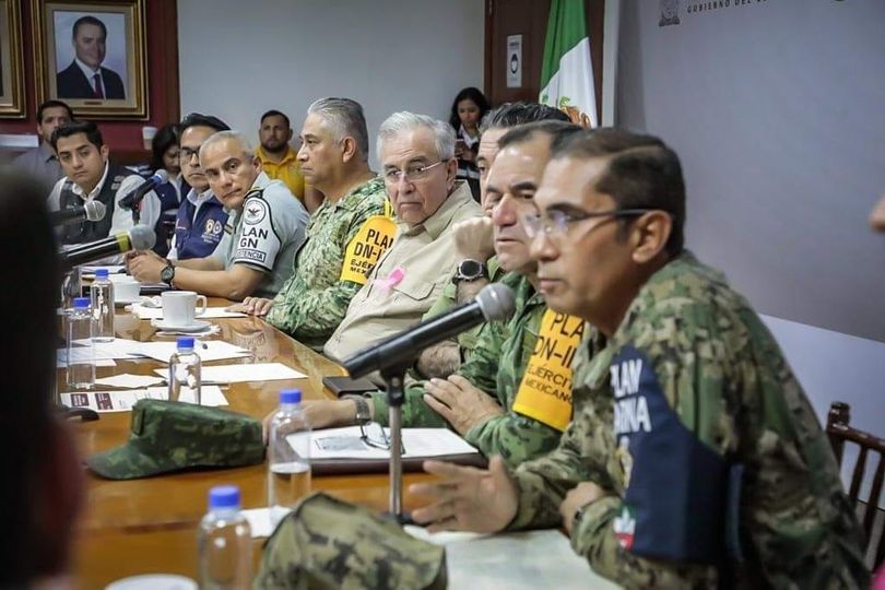 Encabeza Rocha Reunión Estatal de Emergencia por el huracán “Norma”