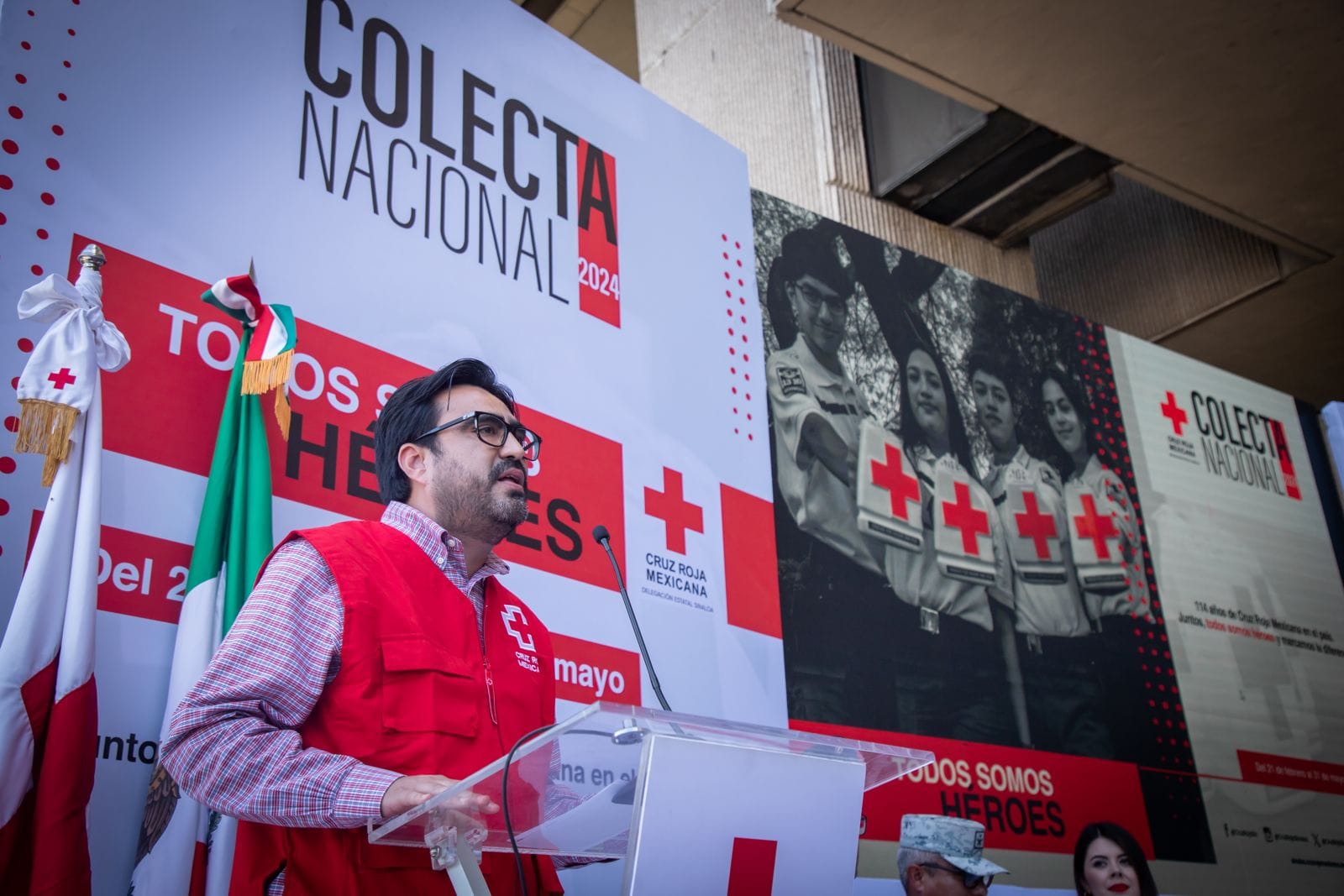 *Juan de Dios Gámez destaca el espíritu de servicio de Cruz Roja Mexicana en el *Juan de Dios Gámez destaca el espíritu de servicio de Cruz Roja Mexicana en el
