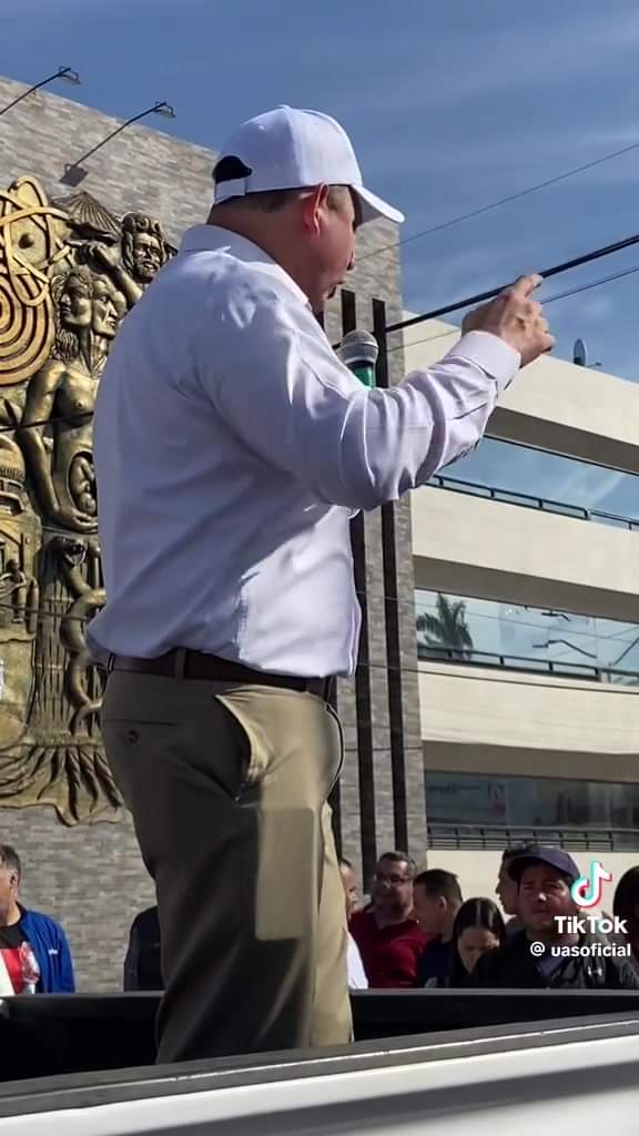VAMOS A DEFENDER LA AUTONOMÍA DE LA UAS CON QUIEN SEA Y ANTE QUIEN SEA: ROBESPIE VAMOS A DEFENDER LA AUTONOMÍA DE LA UAS CON QUIEN SEA Y ANTE QUIEN SEA: ROBESPIE