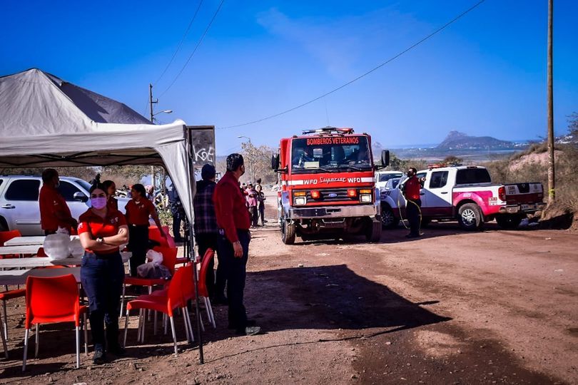 *Cien por ciento controlado y extinguido fuego en el basurón: Protección Civil.* *Cien por ciento controlado y extinguido fuego en el basurón: Protección Civil.*