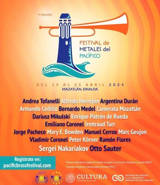 Del 15 al 25 de abril en #Mazatlán se celebrará el Primer Festival de Metales Del 15 al 25 de abril en #Mazatlán se celebrará el Primer Festival de Metales