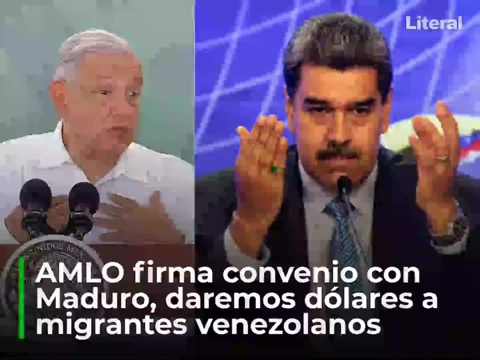 FIRMA MÉXICO CONVENIO PARA FINANCIAR A MIGRANTES VENEZOLANOS QUE SE REGRESEN A S FIRMA MÉXICO CONVENIO PARA FINANCIAR A MIGRANTES VENEZOLANOS QUE SE REGRESEN A S
