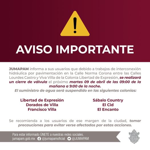 ATENTO AVISO