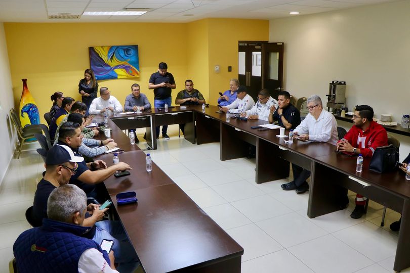 *Autoridades Municipales afinan detalles de logística previo Eclipse Total de So