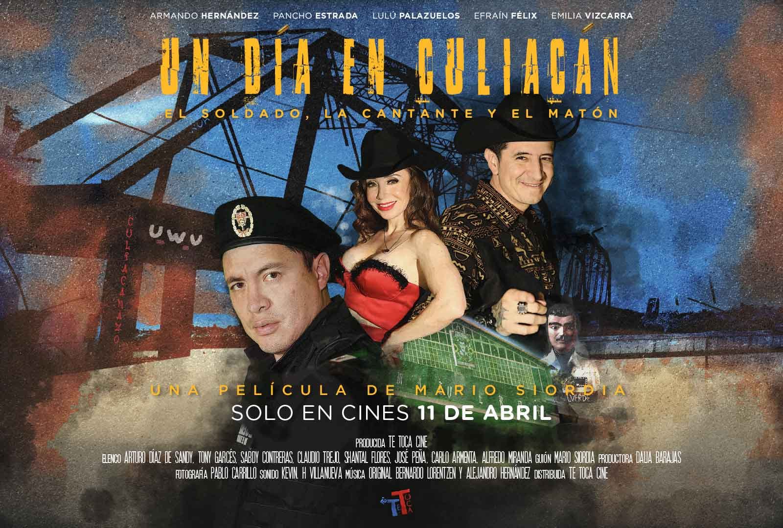 Este jueves llega a la pantalla grande “Un día en Culiacán”, filme realizado por
