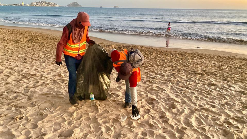 *Mazatlán limpio, recolectan 4 mil 600 toneladas de basura durante Semana Santa*