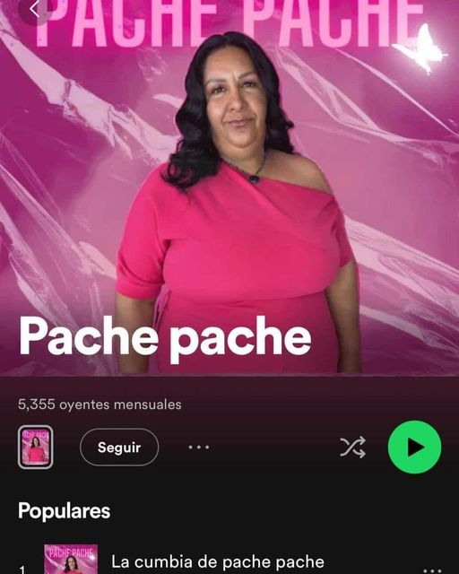 #Viral | ¡Para que ya no la andes cantando! «Pache Pache» registra sus canciones