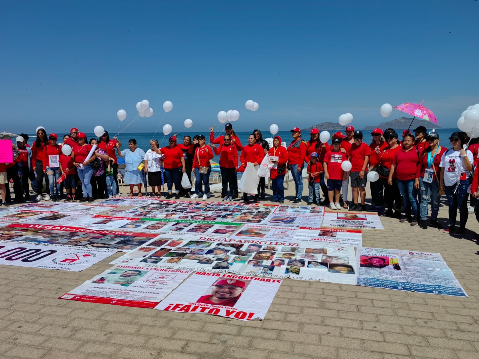 Marchan madres buscadoras este 10 de mayo en Mazatlán