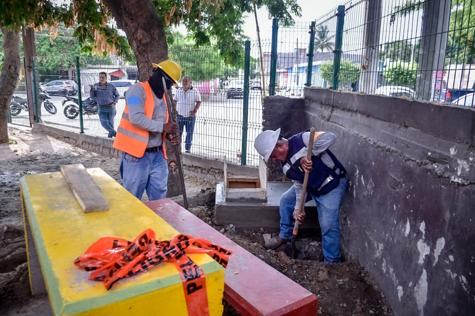 *“Una obra que nos beneficiará mucho a todos los alumnos ya que últimamente hemo *“Una obra que nos beneficiará mucho a todos los alumnos ya que últimamente hemo