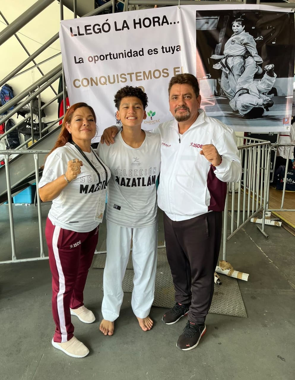 Va mazatleco, Marco Ordóñez, por la medalla de oro, en el karate de los Nacional