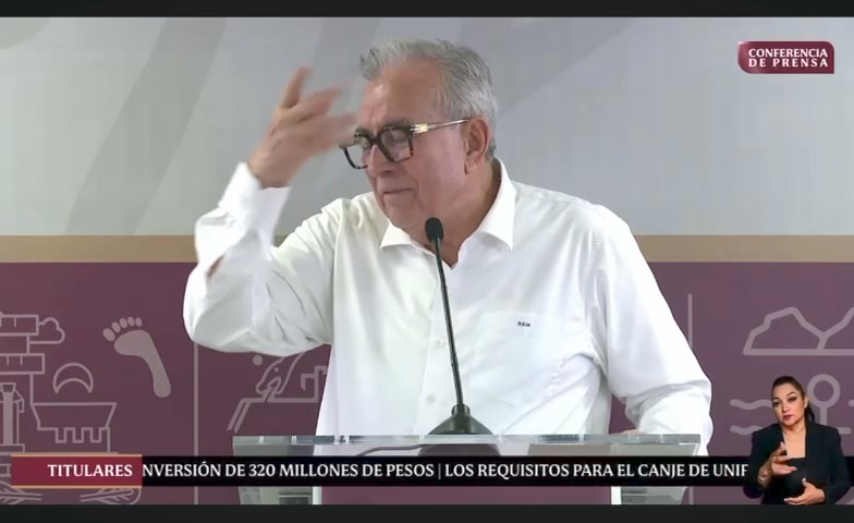 EXCESIVA GUERRA SUCIA CONTRA ÉL, DICE EL GOBERNADOR RUBÉN ROCHA MOYA