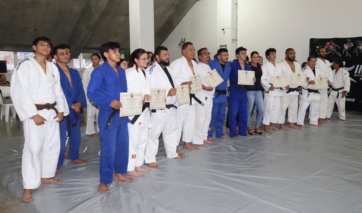 Certifica Federación Mexicana trabajo de judocas mazatlecos