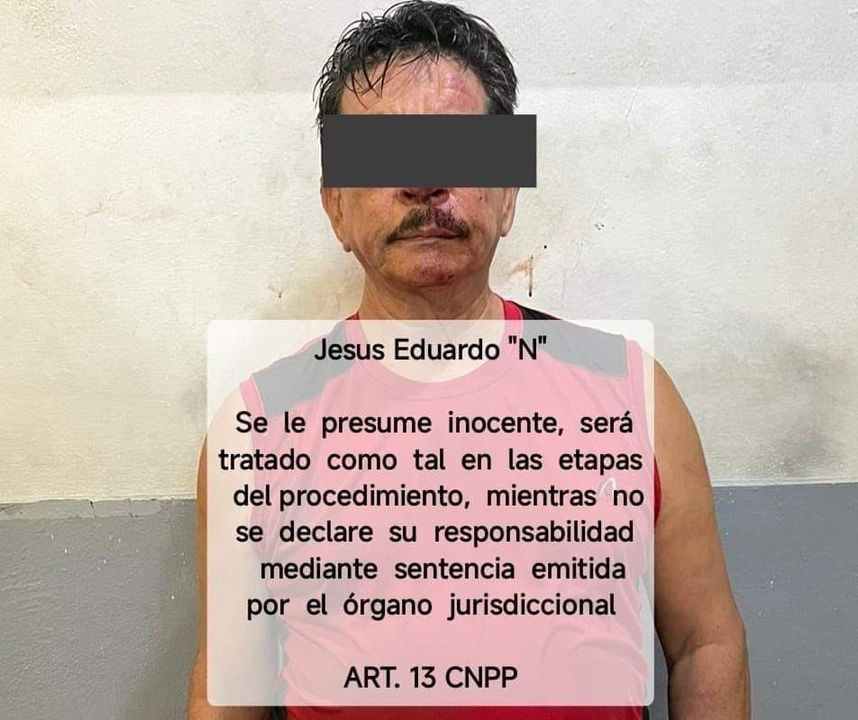 Por la probable participación en el delito de abuso sexual, Policía Municipal detiene a un hombre Por la probable participación en el delito de abuso sexual, Policía Municipal detiene a un hombre