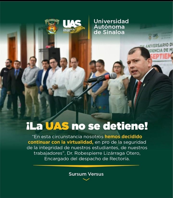 LA UAS NO SE DETIENE: ROBESPIERRE