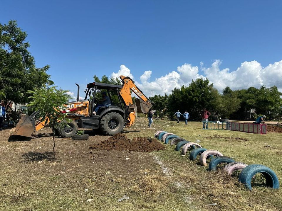 *Valle de Urías tiene nueva área recreativa.*