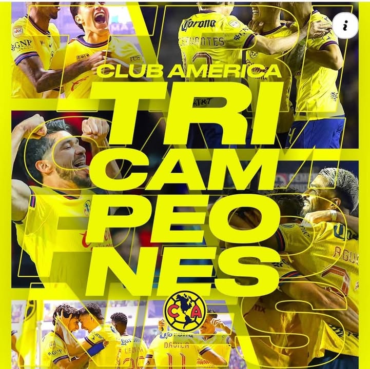 ¡AMÉRICA ES TRICAMPEÓN!