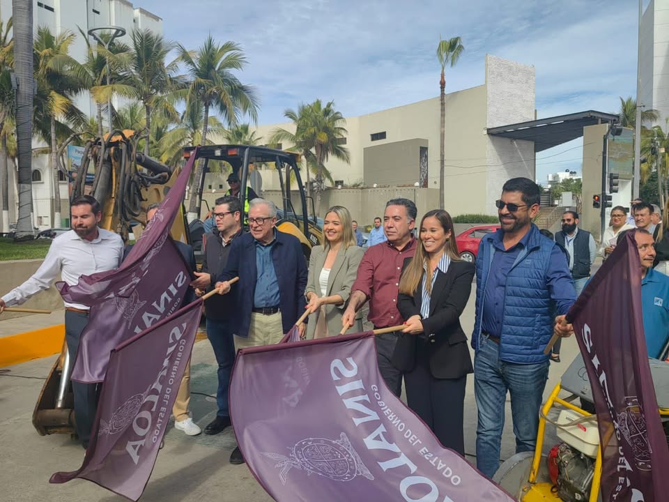 Arranca construcción de drenaje pluvial y cárcamo de rebombeo en Camarón Sábalo